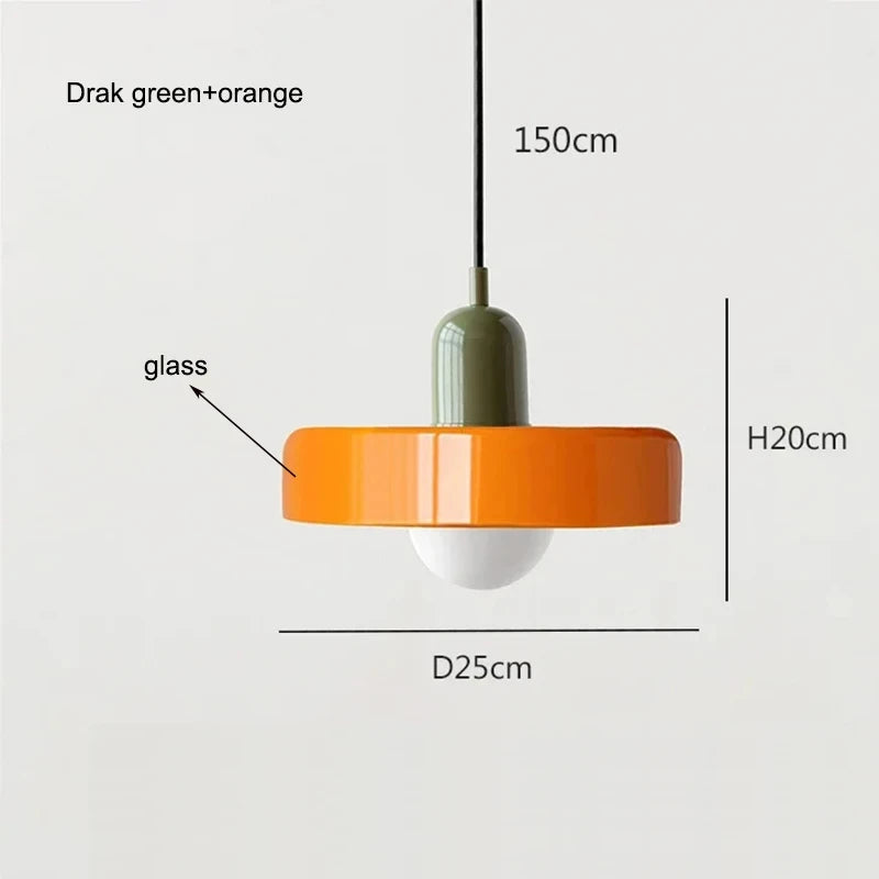 Nordic Bauhaus Retro Chandelier - Stylish Lighting for Dining Rooms, Living Rooms, and Coffee Shops