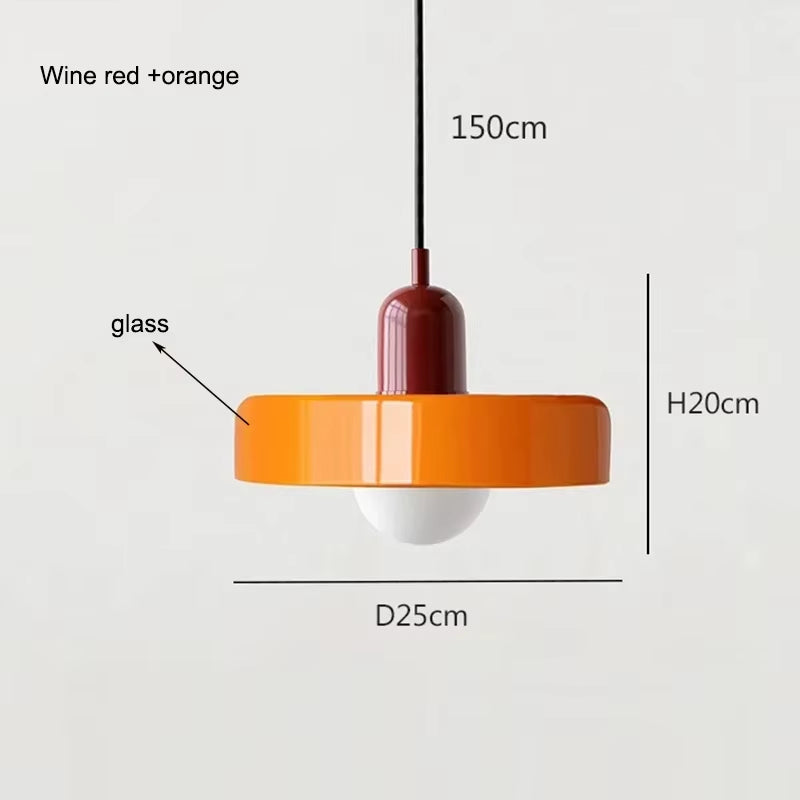 Nordic Bauhaus Retro Chandelier - Stylish Lighting for Dining Rooms, Living Rooms, and Coffee Shops
