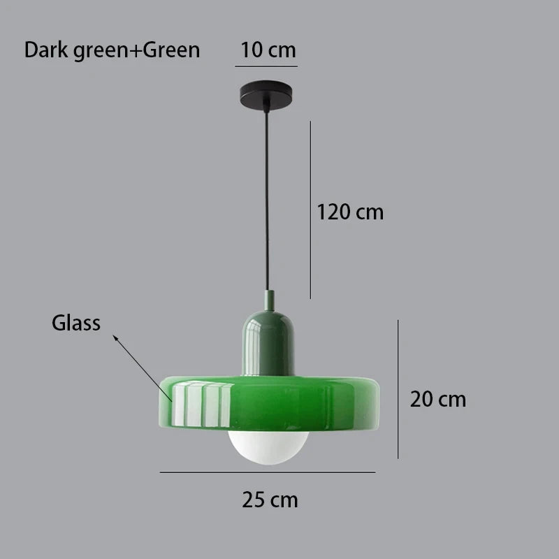 Nordic Bauhaus Retro Chandelier - Stylish Lighting for Dining Rooms, Living Rooms, and Coffee Shops