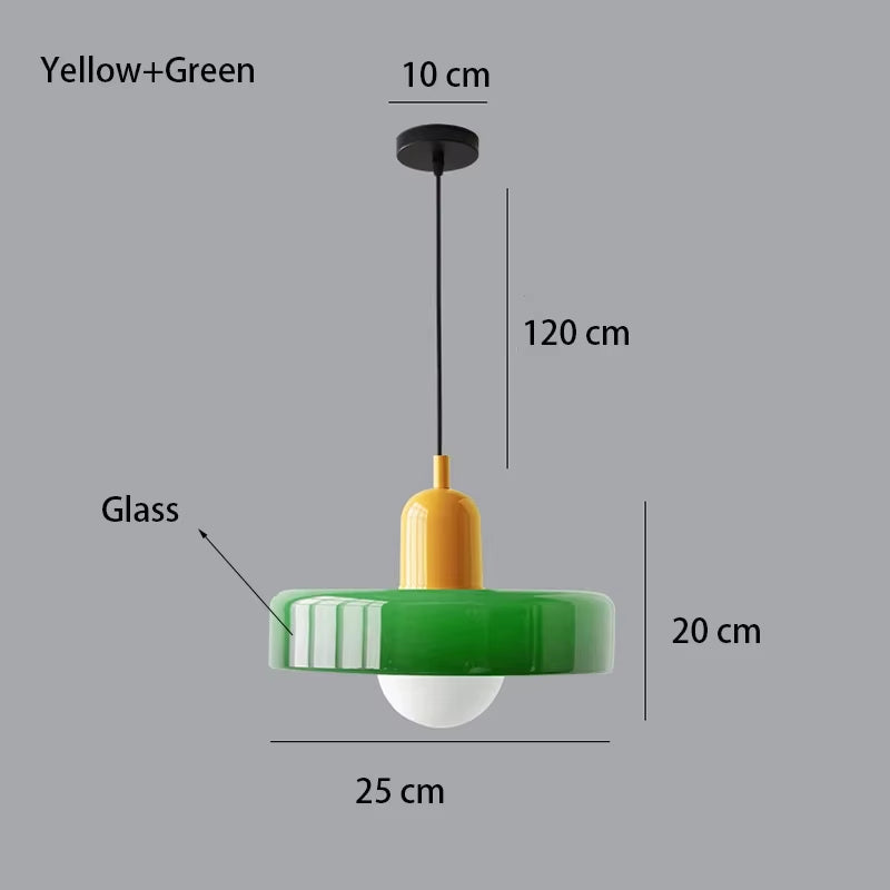 Nordic Bauhaus Retro Chandelier - Stylish Lighting for Dining Rooms, Living Rooms, and Coffee Shops