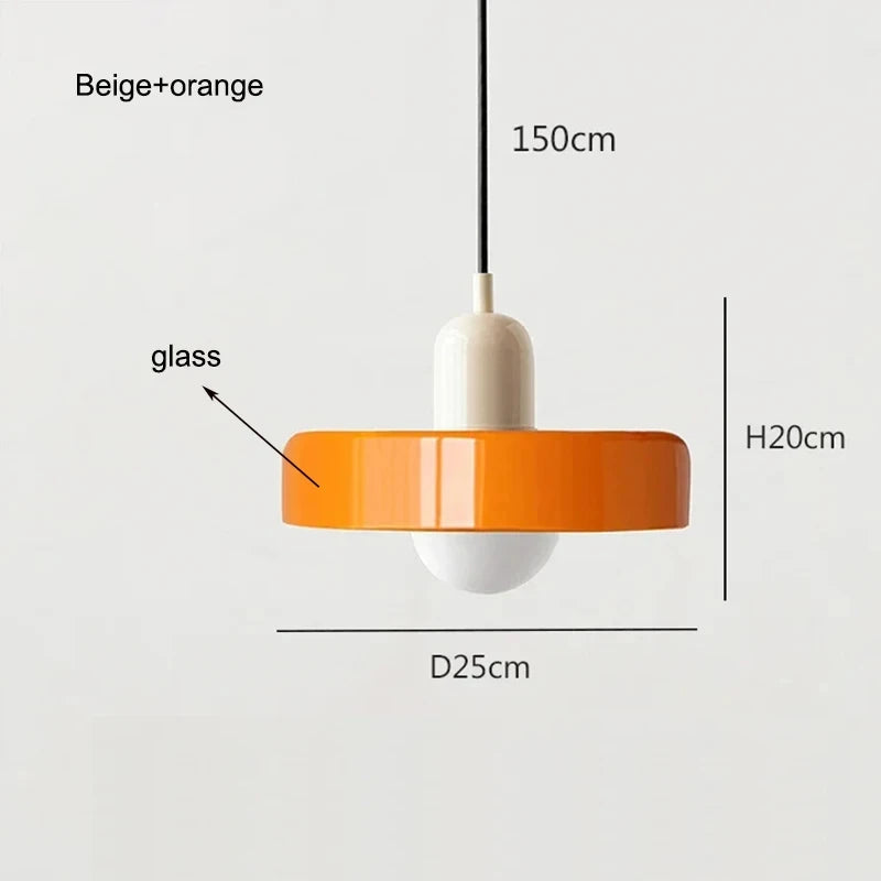 Nordic Bauhaus Retro Chandelier - Stylish Lighting for Dining Rooms, Living Rooms, and Coffee Shops