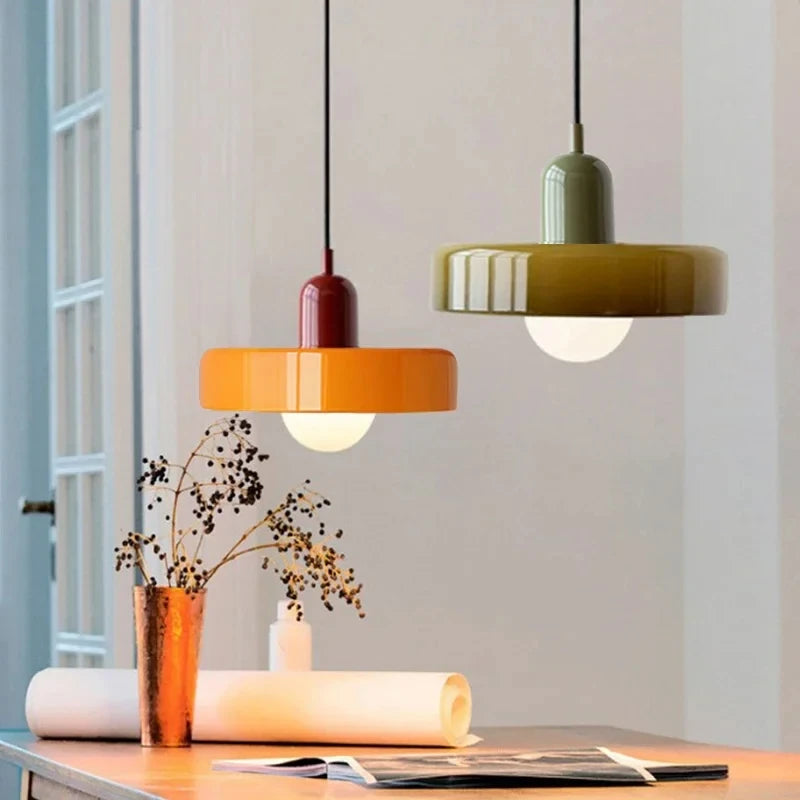 Nordic Bauhaus Retro Chandelier - Stylish Lighting for Dining Rooms, Living Rooms, and Coffee Shops