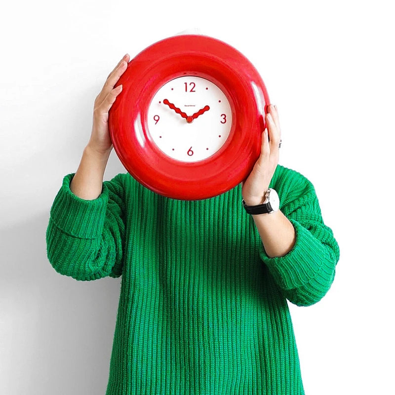 High Quality Nordic Wall Clock Silent Living Room Modern Design Wall Clock Kawaii Girly Horloge Murale Bedroom Decor Aesthetic