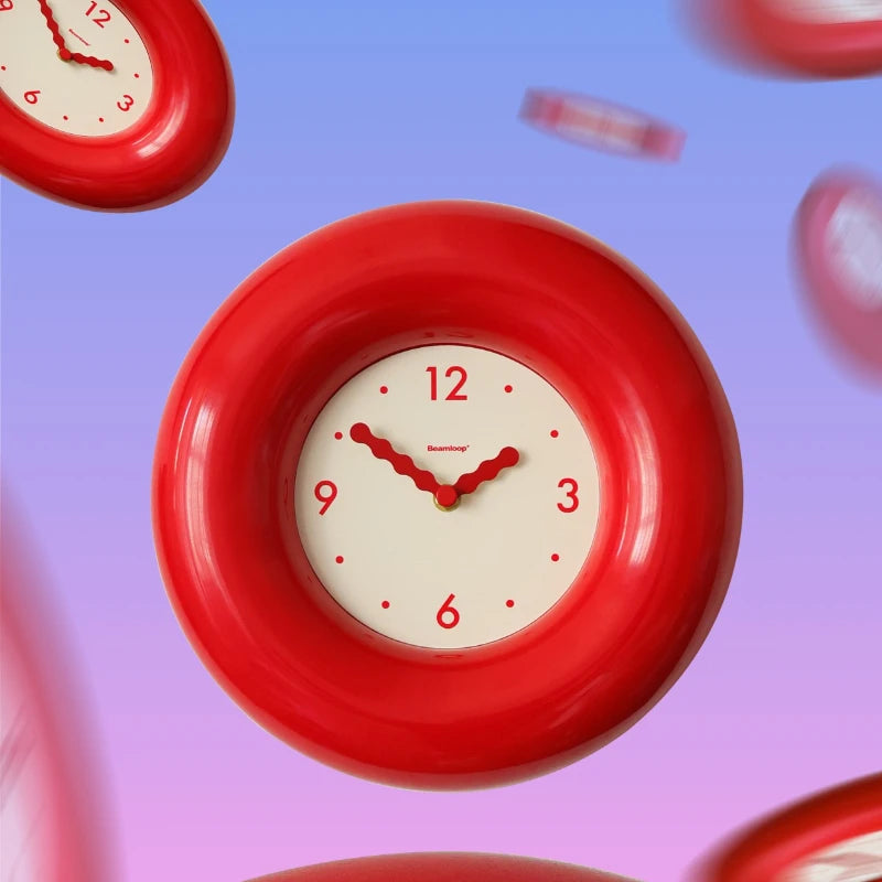 High Quality Nordic Wall Clock Silent Living Room Modern Design Wall Clock Kawaii Girly Horloge Murale Bedroom Decor Aesthetic