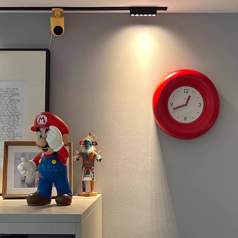 High Quality Nordic Wall Clock Silent Living Room Modern Design Wall Clock Kawaii Girly Horloge Murale Bedroom Decor Aesthetic