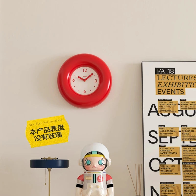 High Quality Nordic Wall Clock Silent Living Room Modern Design Wall Clock Kawaii Girly Horloge Murale Bedroom Decor Aesthetic