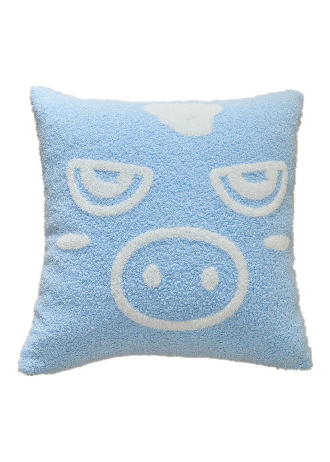 Embroidered Pillow Cover (Klein Blue Series)