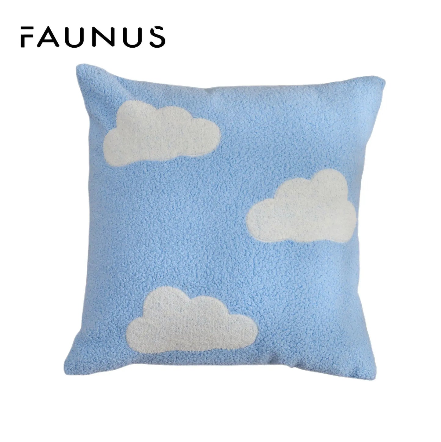Embroidered Pillow Cover (Klein Blue Series)