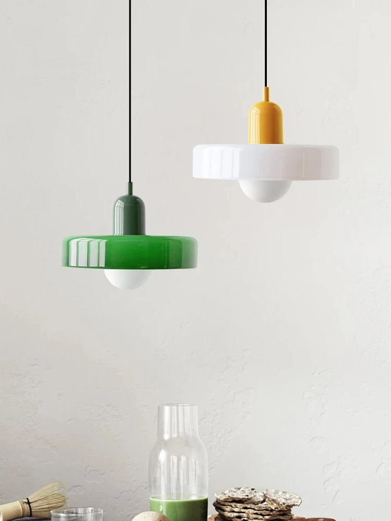 Nordic Bauhaus Retro Chandelier - Stylish Lighting for Dining Rooms, Living Rooms, and Coffee Shops