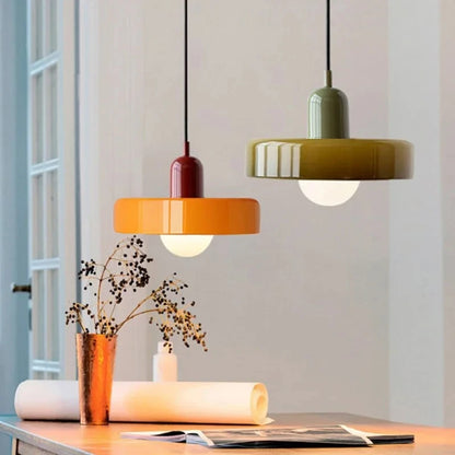 Nordic Bauhaus Retro Chandelier - Stylish Lighting for Dining Rooms, Living Rooms, and Coffee Shops