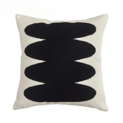 Embroidered Pillow Cover (Green and Black Series)