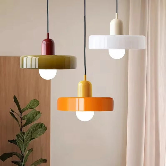 Nordic Bauhaus Retro Chandelier - Stylish Lighting for Dining Rooms, Living Rooms, and Coffee Shops